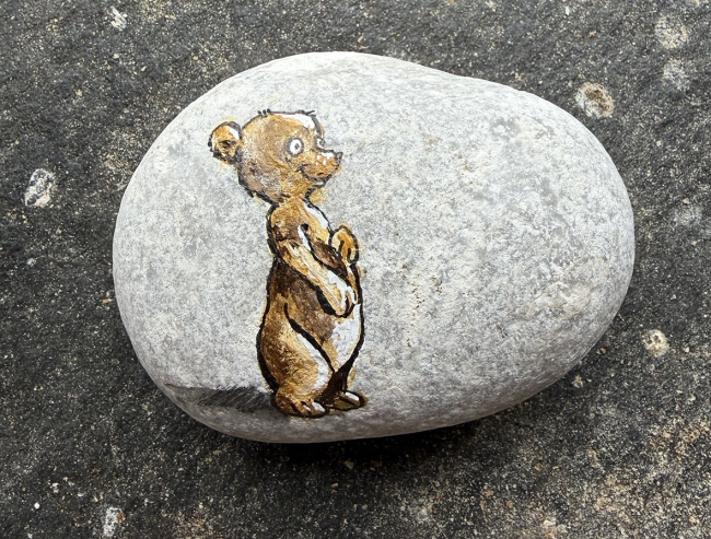 Caillou de Naissance - Ours Debout